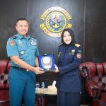 Danlantamal IX Ambon Terima Kunjungan Audiensi Kakanwil Bea dan Cukai Maluku