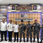 Pererat Sinergitas dan Silahturahmi, Danlanal DBS Laksanakan Kunjungan Kerja Ke Forkopimda Dabo Singkep
