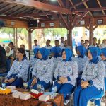 Lanal Simeulue Laksanakan Olahraga Bersama Dinas Kesehatan Kabupaten Simeulue