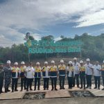 Danlanal Nias Hadiri Groundbreaking Rumah Sakit Pratama Nias Barat