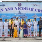 Satgas Patkor Indindo 44/25, KRI Lambung Mangkurat-374 Disambut Dengan Hangat di Kepulauan Andaman